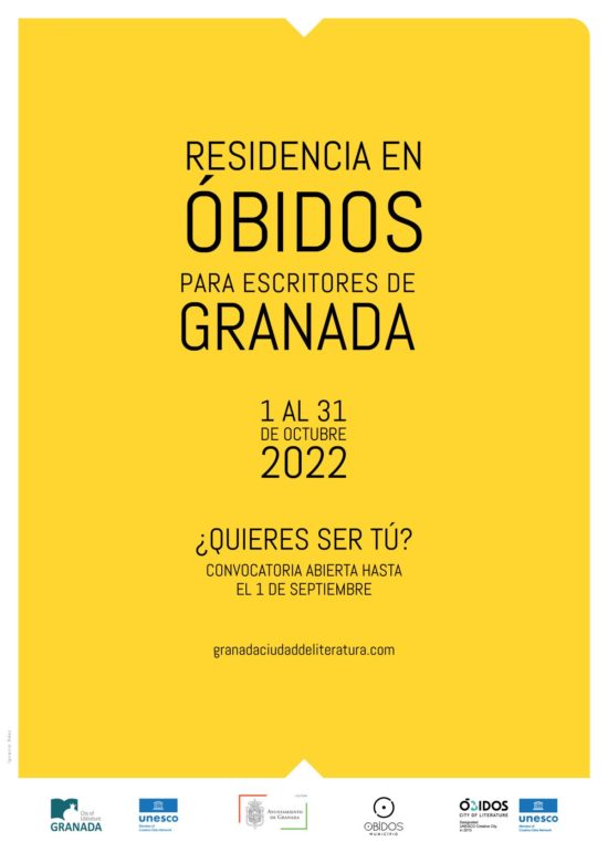 Residencia en Obidos para escritores de Granada 2022