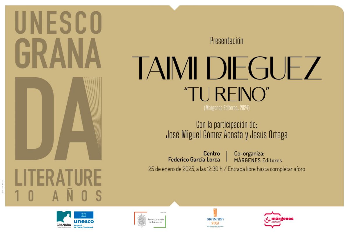 Presentación de "Tu reino" de Taimi Dieguez en el Centro Federico García Lorca