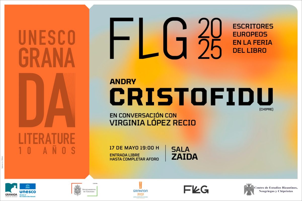 Andry Cristofidu en la Feria del Libro de Granada 2025