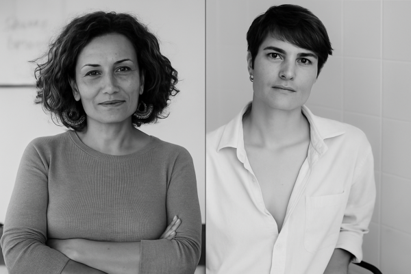 Fotografía combinada de Ahlam Bsharat y Nikki Dekker.