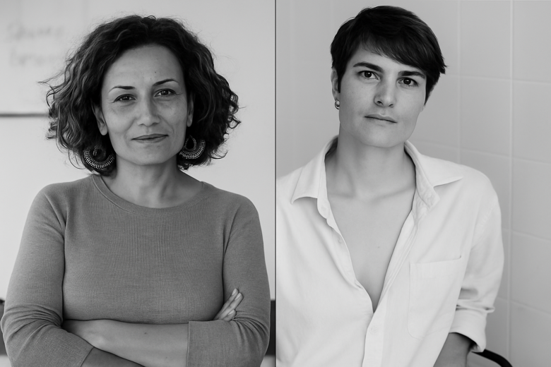 Fotografía combinada de Ahlam Bsharat y Nikki Dekker.